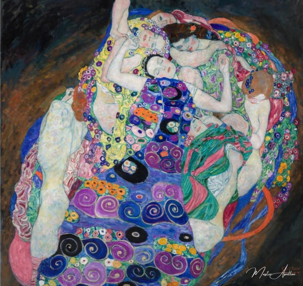 The Maiden by Gustav Klimt