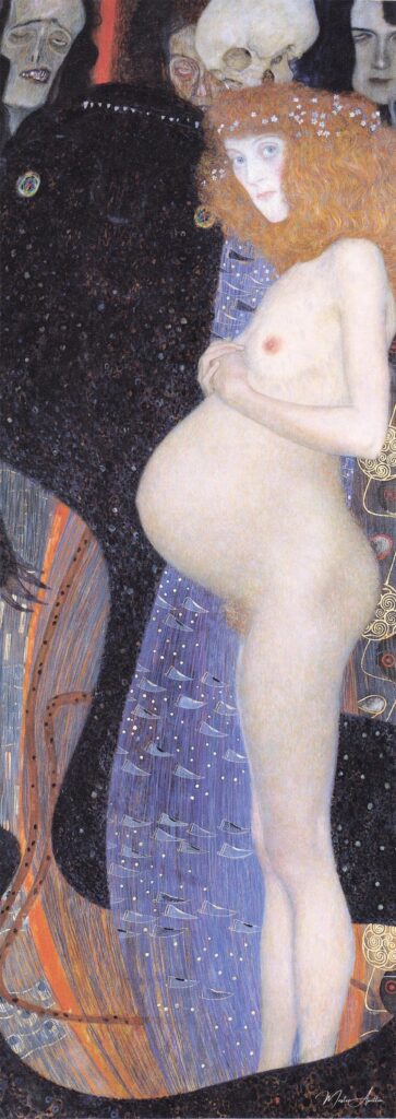 Hope I or Hope I, The Hope- Gustav Klimt