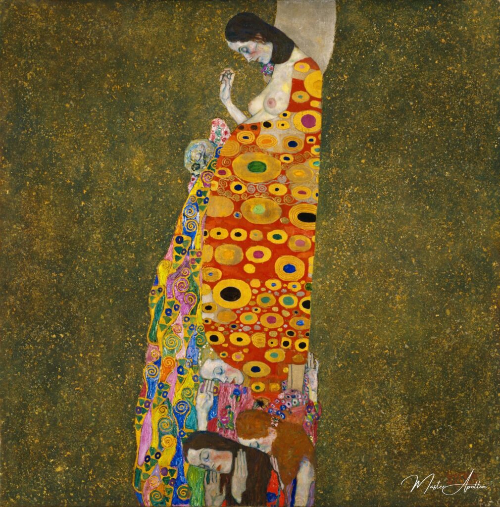 Hope II or Hope II - Gustav Klimt