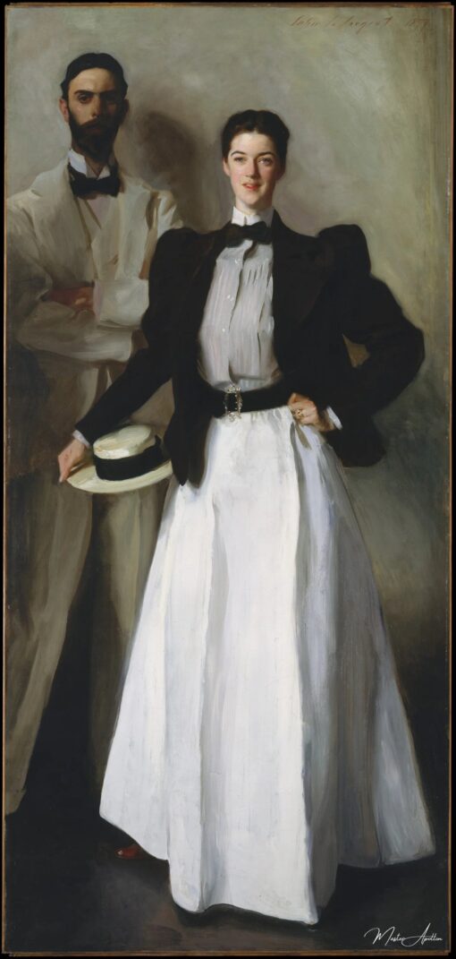M. et Mme IN Phelps Stokes - John Singer Sargent - Reproductions de tableaux et peintures haut de gamme