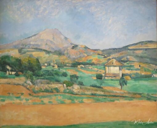 Montagne Sainte-Victoire 1895 - Paul Cézanne - Reproductions de tableaux et peintures haut de gamme