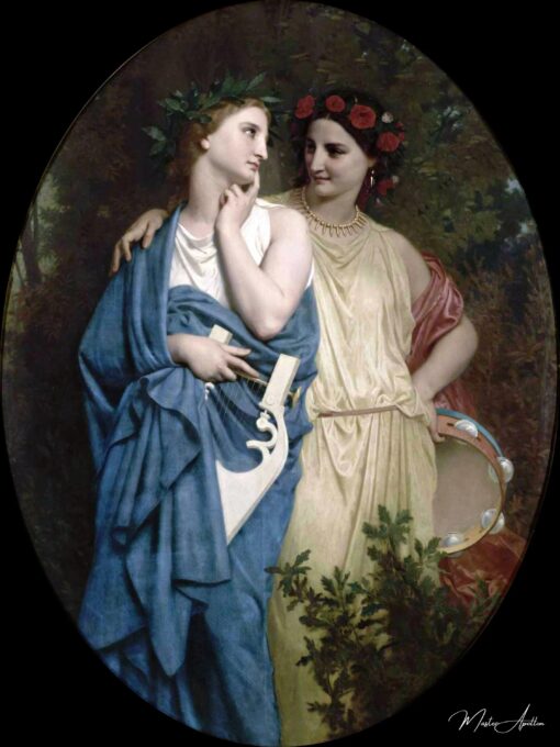 Philomèle et Procné - William Bouguereau Reproductions de tableaux à la peinture à l’huile