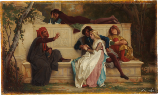 Poète florentin - Alexandre Cabanel Reproductions de tableaux à la peinture à l’huile