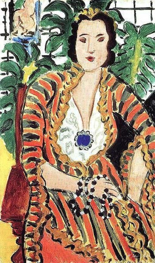 Portrait d'Hélène Galitzine - Matisse - Reproductions de tableaux et peintures haut de gamme