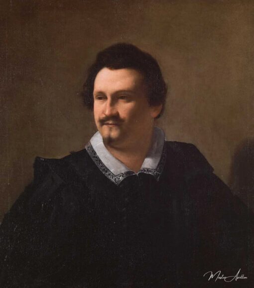 Portrait d'un gentleman - Caravage - Reproductions de tableaux et peintures haut de gamme