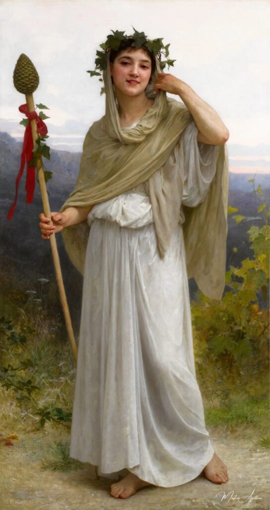 Priestess of Bacchus – William Bouguereau