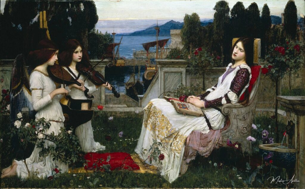 Saint Cecilia - John William Waterhouse