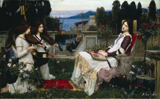 Saint Cecilia - John William Waterhouse Reproductions de tableaux à la peinture à l’huile