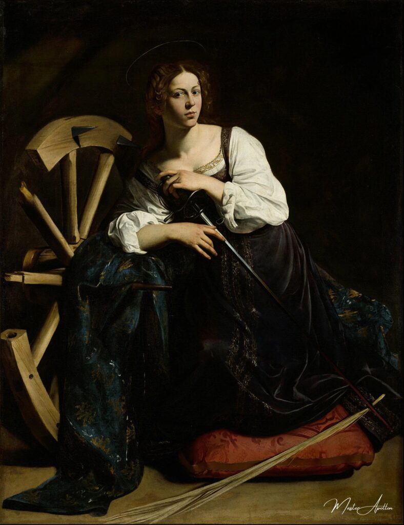 Saint Catherine of Alexandria - Caravaggio