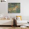 Tableau le jardin de Claude Monet - Reproductions de tableaux et peintures haut de gamme