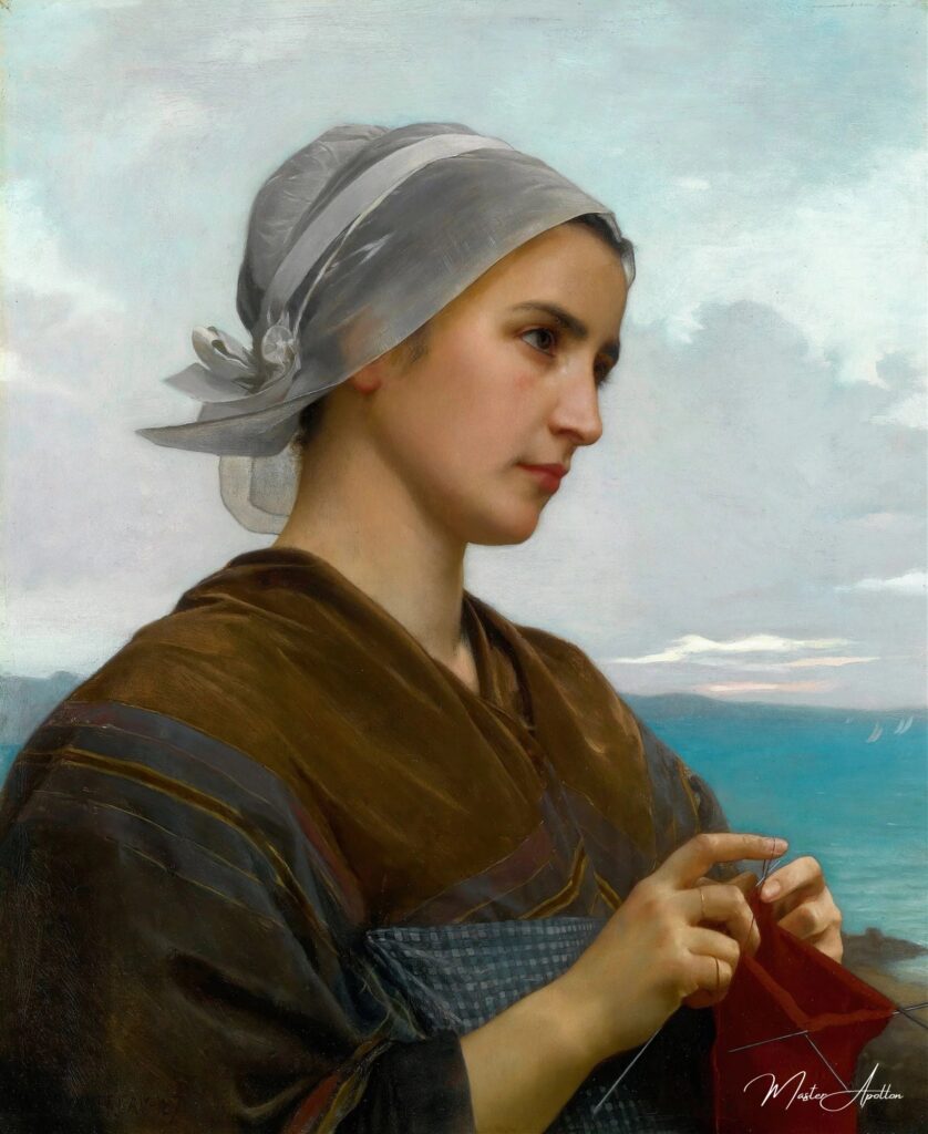 Breton Brother and Sister – William Bouguereau