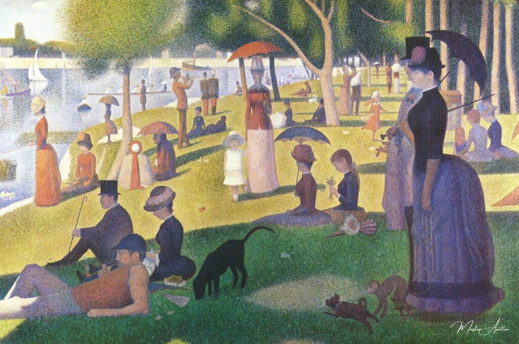 A Sunday Afternoon on the Island of La Grande Jatte - Georges Seurat